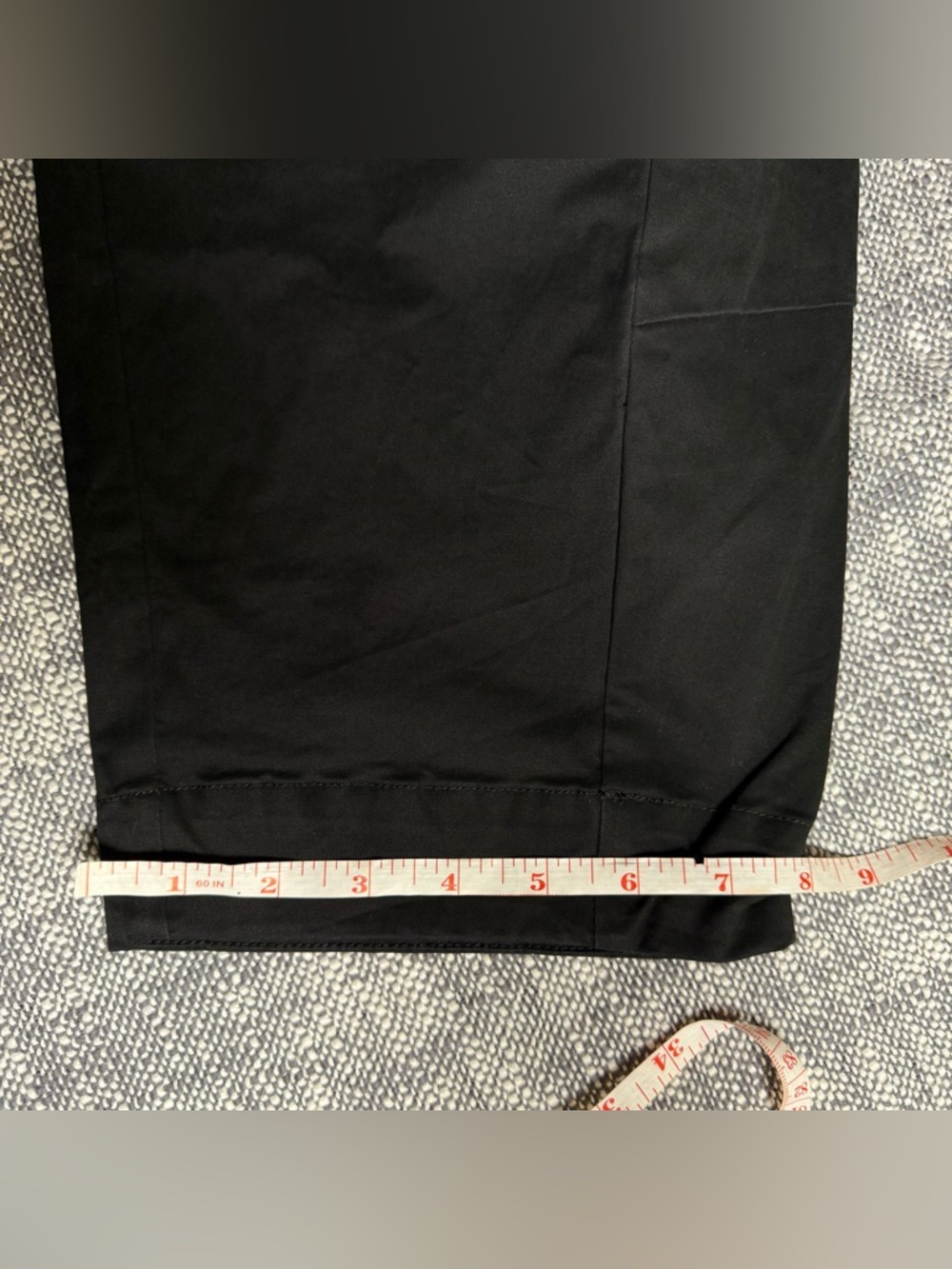 High-Rise Cropped Wide-Leg Pants in Black - Picture 10 of 12